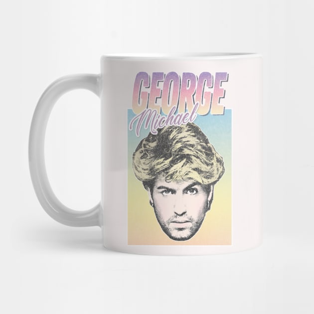 George Michael 1980s Styled Aesthetic Design by DankFutura